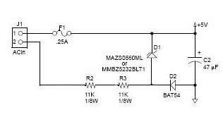 Schema caricabatterie senza trasformatore