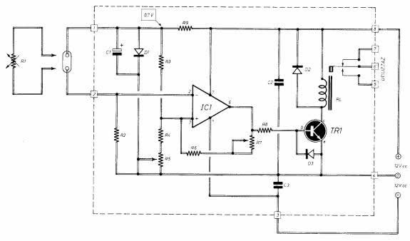 Schema collegamento termostato