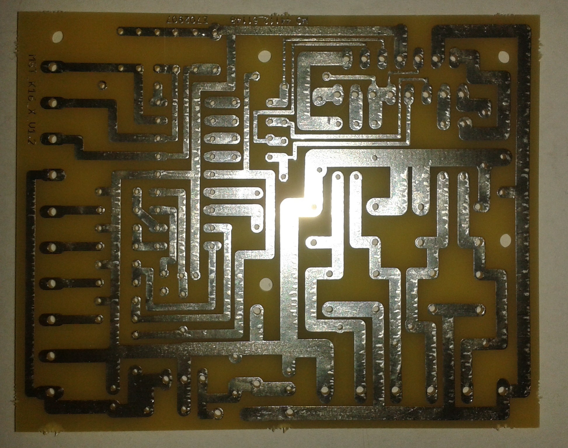 PCB MST_K16S lato saldature