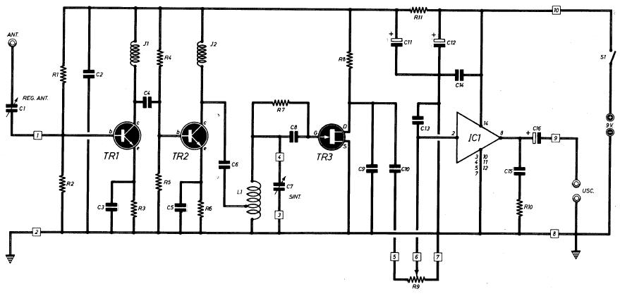 microst.it schema elettrico ricevitore onde corte