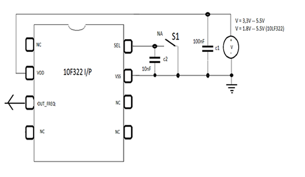 schema elettrico generatore di frequenza
