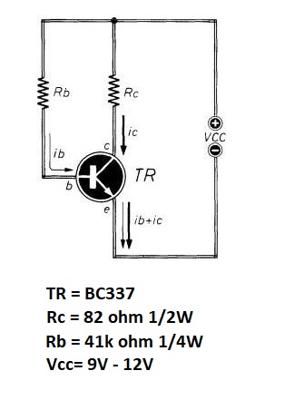 correnti nei transistor
