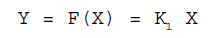 formula lineare